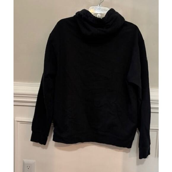 Edgar Allan Poe Nevermore The Raven Pullover Hoodie Gothic Witchie Sz Large - Picture 3 of 6